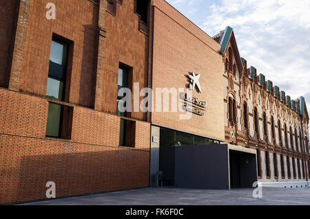 CosmoCaixa, Museum der Stiftung "La Caixa". Barcelona. Stockfoto