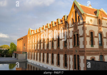 CosmoCaixa, Museum der Stiftung "La Caixa". Barcelona. Stockfoto