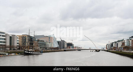 Dublin Docklands Stockfoto