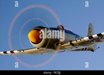 Britische Hawker Sea Fury Kämpfer Flugzeug Stockfoto