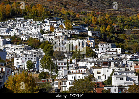 Trevelez Stadt in der Sierra Nevada, Granada Stockfoto