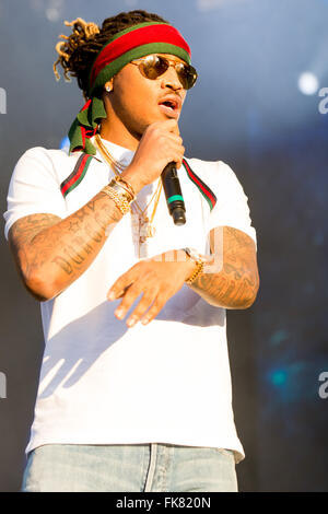 Okeechobee, Florida, USA. 6. März 2016. Rapper Zukunft tritt beim Musikfestival in Okeechobee, Florida Okeechobee © Daniel DeSlover/ZUMA Draht/Alamy Live News Stockfoto