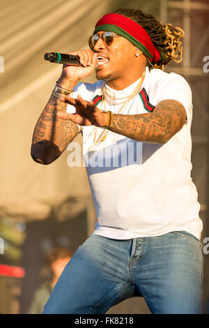 Okeechobee, Florida, USA. 6. März 2016. Rapper Zukunft tritt beim Musikfestival in Okeechobee, Florida Okeechobee © Daniel DeSlover/ZUMA Draht/Alamy Live News Stockfoto