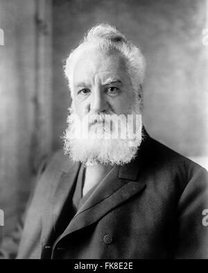 Alexander Graham Bell (1847-1922), Porträt Stockfoto