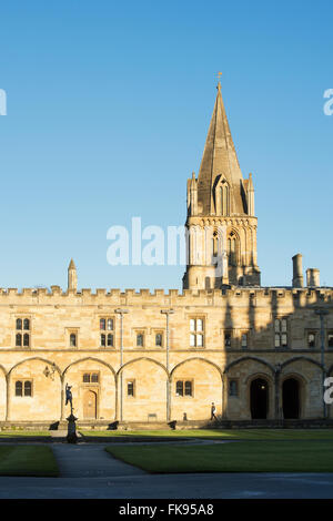 Dom-Turm Kirche Christ College in Oxford, England Stockfoto