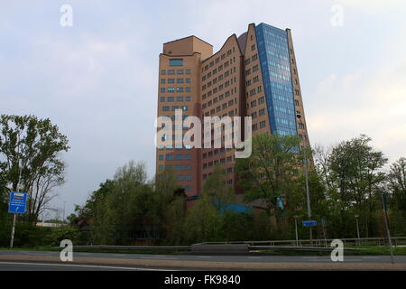 Bürogebäude & Sitz N.V. Nederlandse Gasunie Unternehmens in Groningen, Niederlande Stockfoto