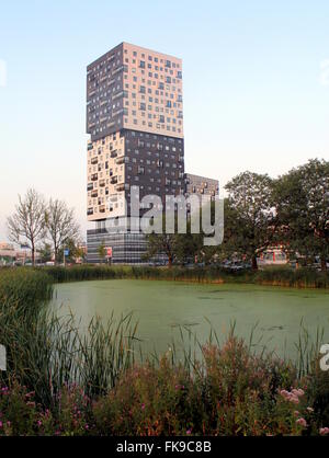 "La Liberté" Gebäude in Groningen, Niederlande, von dem bekannten französischen Architekten Dominique Perrault Stockfoto