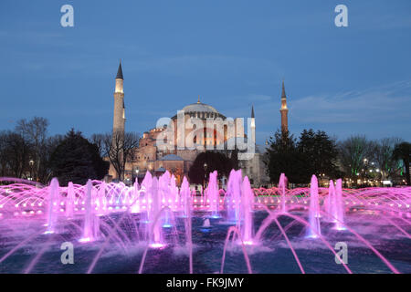Hagia Sophia Museum in der Stadt Istanbul, Türkei Stockfoto