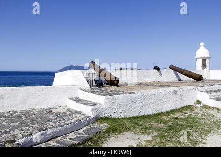 Forte Sao Mateus in Praia Forte in Rio Küste - Seen-Region Stockfoto