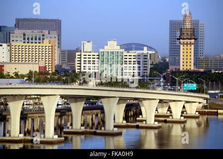 Stadt von Miami - Florida Zustand - USA Stockfoto