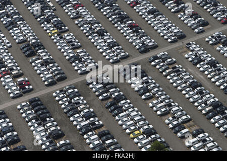 Luftaufnahme der Terrasse Hersteller von General Motors Stockfoto