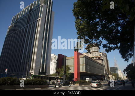 MASP - Museu de Arte de Sao Paulo - Assis Chateaubriand Stockfoto