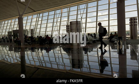 Neues Terminal am Brasilia Presidente Juscelino Kubitschek International Flughafen Stockfoto