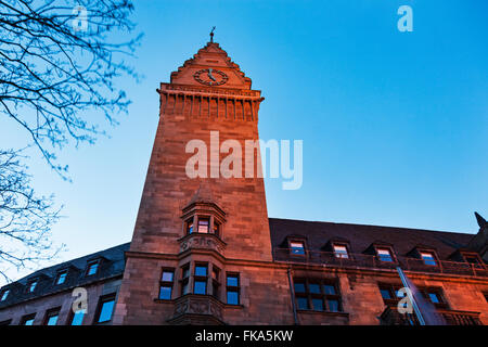 Rathaus in Duisburg Stockfoto