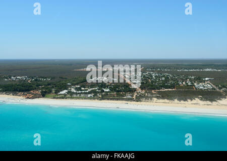 Luftaufnahme von Broome, Kimberley-Region, Western Australia, WA, Australien Stockfoto