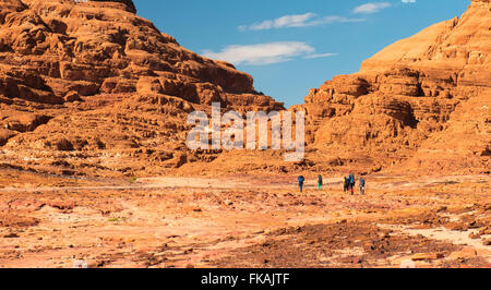 Sinai Wüste Landschaft Stockfoto