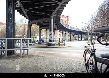 BERLIN, Deutschland - ca. März 2015: Straßenszenen der Stadt Berlin Stockfoto