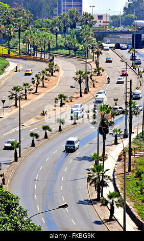 Straße Szene Miraflores Lima Peru Stockfoto