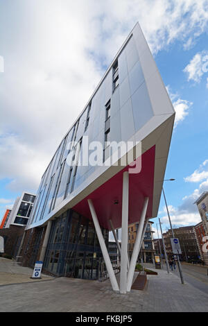 Studentenwerk Neubau an der Nottingham Trent University. Stockfoto