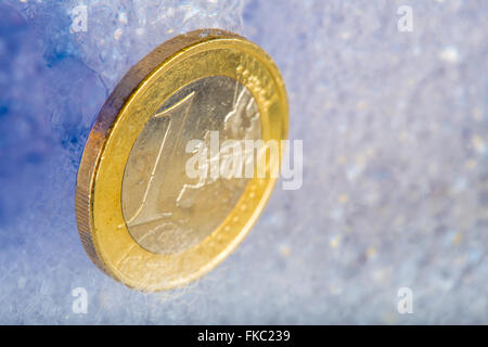 wirtschaftliche Erholung von der Euro-Währung und Wirtschaft Wiederflottmachung Stockfoto