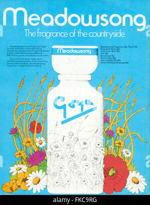 1970er Jahre UK Goya Magazin Anzeige Stockfoto