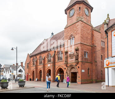 Sandbach Rathaus Hauptstraße Sandbach Cheshire England UK Stockfoto