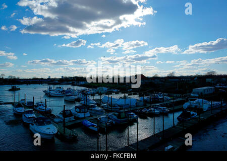 DYER BROS MARINA Stockfoto