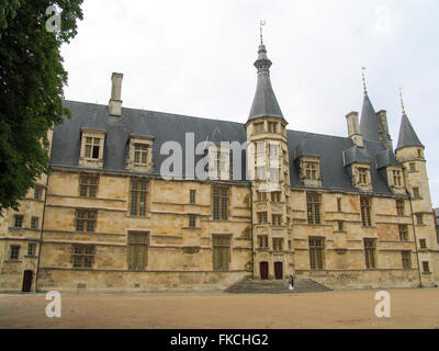 Der großherzogliche Palast von Nevers. Stockfoto