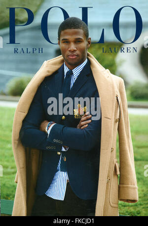 2010er Jahre UK Ralph Lauren Magazin Anzeige Stockfoto