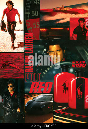 2010er Jahre UK Ralph Lauren Magazin Anzeige Stockfoto