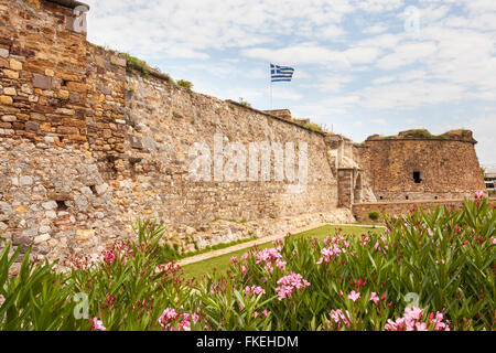 Die byzantinische Burg in der Stadt Chios, Chios, Griechenland Stockfoto