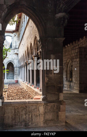 Kloster Kirche Kloster Santa Anna, Barcelona. Stockfoto