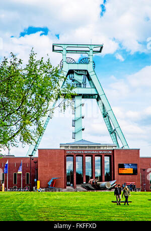 Deutsche Bergbau-Museum Bochum (DBM);  Deutsche Bergbau-Museum Bochum, größte Bergbaumuseum der Welt Stockfoto