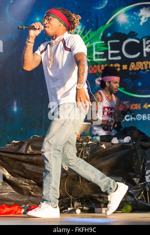 Okeechobee, Florida, USA. 6. März 2016. Rapper Zukunft tritt beim Musikfestival in Okeechobee, Florida Okeechobee © Daniel DeSlover/ZUMA Draht/Alamy Live News Stockfoto