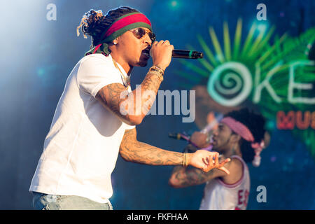 Okeechobee, Florida, USA. 6. März 2016. Rapper Zukunft tritt beim Musikfestival in Okeechobee, Florida Okeechobee © Daniel DeSlover/ZUMA Draht/Alamy Live News Stockfoto