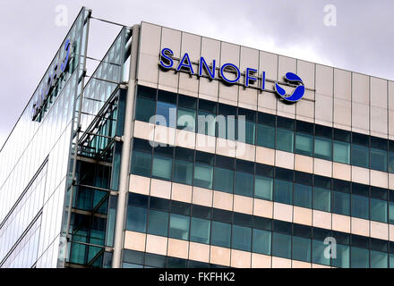 Sanofi Deutschland Potsdamer Straße Berlin Deutschland Stockfoto