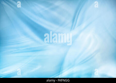 Abstrakte seidig blauen Linien Hintergrund Stockfoto