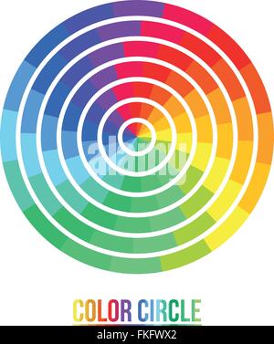 Der Palette von sechzehn Farben Stock Vektor