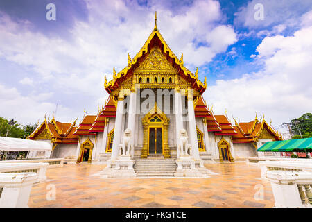 Bangkok, Thailand an die Marmor-Tempel. Stockfoto