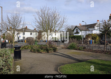 William Griggs Gärten. Ein kleiner Park an der Bellenden Road in Peckham, London. Dörfliche Atmosphäre in der einst berühmten armen Gegend. Stockfoto