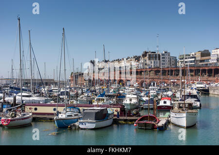 Strandpromenade von Ramsgate, Kent, UK Stockfoto