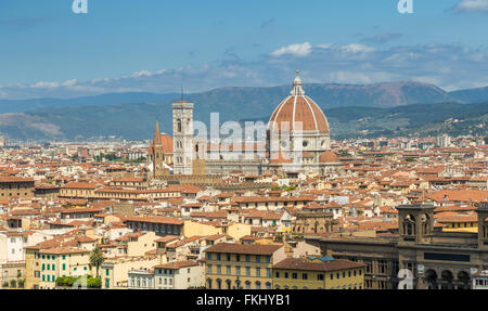 Ansicht in Florenz, Italien Stockfoto
