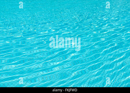 Detail eines Schwimmbad Textur oder Hintergrund Stockfoto