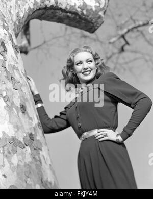 Porträt von Darnell Linda Stockfoto