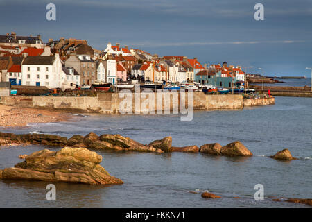 St Monans Harbour East Neuk of Fife Schottland Stockfoto