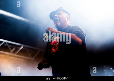 De La Soul treten bei Brisfest, Ashton Gericht Estate, Bristol. 23. September 2012. Stockfoto