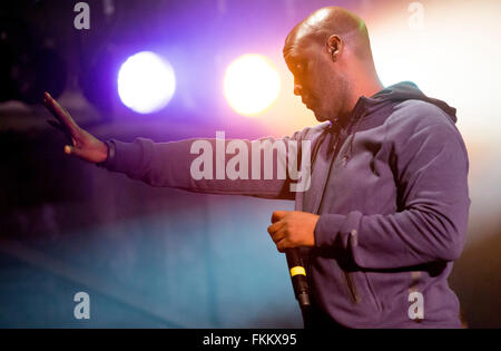 De La Soul treten bei Brisfest, Ashton Gericht Estate, Bristol. 23. September 2012. Stockfoto