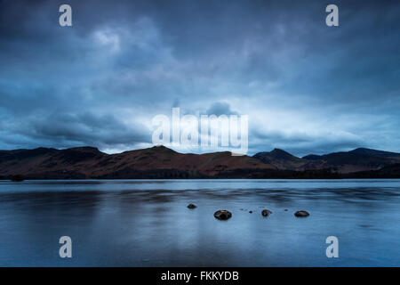 Derwent nach Sonnenuntergang Stockfoto