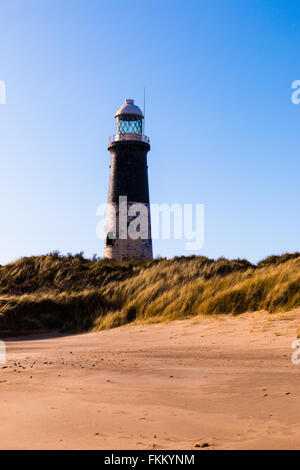 Verschmähen Sie Kopf Point Lighthouse Rumpf Stockfoto