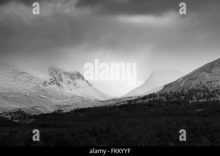 Lairig Ghru, Cairngorms in den schottischen Highlands, UK. Stockfoto